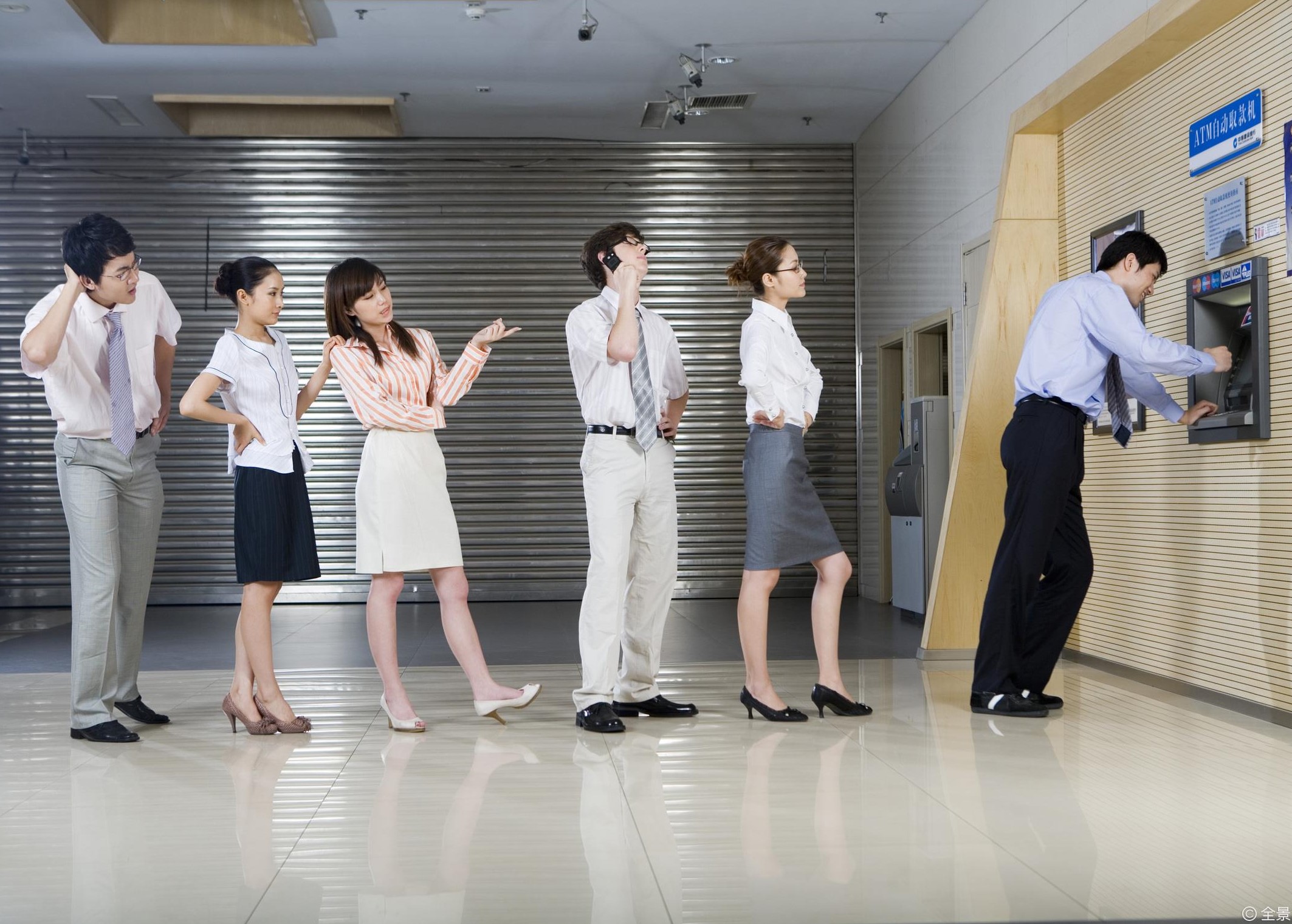 銀行排隊服務精益管理改善案例